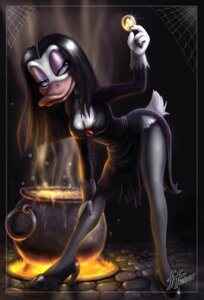 Rating: Safe Score: 0 Tags: 14-bis 1girls 2007 4_fingers alternative_fashion anatid anseriform anthro anthrofied avian background beak bedroom_eyes bending_forward bent_over biped bird black_clothing black_hair black_nails bloomers boil bottomwear breasts brooch bubble cauldron choker cleavage clothed clothed_female clothes clothing coin color dark_room disney dress duck ducktales ducktales_(1987) e621 eyelashes eyes eyeshadow feathers female female_only fernando_faria fingernails fire first_porn_of_character first_porn_of_franchise footwear fully_clothed gold_(metal) gold_coin goth hair half-closed_eyes hand_on_knee hand_on_leg happy heels high_heels holding holding_money holding_object humanoid_hands jewelry legs legwear long_hair looking_left lowres magic_user magica_de_spell makeup money nail_polish nails narrowed_eyes necklace neckwear non-mammal_breasts open_eyes pantyhose purple_eyes purple_eyeshadow rule34 seductive shiny_hair shoes short_tail signature small_breasts smile solo spider_web standing steam tail violet_eyeshadow web white_body white_feathers witch User: bunchy7s