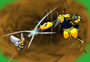 Rating: Safe Score: 0 Tags: ambiguous_gender antennae_(anatomy) arthropod bandai_namco battle beedrill beetle brown_background crossover digimon digimon_(species) digmon drill drill_arm drill_nose duo e621 feral generation_1_pokemon green_eyes h_box horn hymenopteran insect insect_wings nintendo pokemon pokemon_(species) red_eyes simple_background wings User: bunchy7s