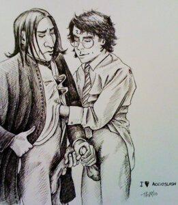 Rating: Explicit Score: 0 Tags: 2boys age_difference bottomless closed_eyes erection gay glasses gryffindor gryffindor_tie hand_in_shirt harry_james_potter harry_potter hogwarts_professor long_hair male male_only monochrome multiple_boys multiple_males older_male_and_younger_male penis rule34 scar severus_snape shirt_lift sketch slytherin stroking_cock tagme teacher_and_student tripperfunster unprofessional_behaviour yaoi User: bunchy7s