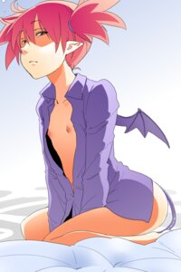 Rating: Explicit Score: 0 Tags: bed between_legs demon demon_girl disgaea etna female flat_chest hand_between_legs highres kaeru_kenshi nipples open_clothes open_shirt red_hair rule34 shirt sitting tied_hair twintails wings User: bunchy7s