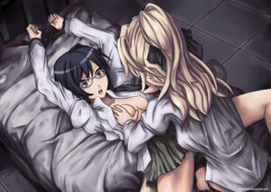 Rating: Explicit Score: 0 Tags: arms_up blind bondage breast_grab breasts clothed doomfest female female_only femdom glasses groping hakamichi_shizune katawa_shoujo light-skinned_female light_skin multiple_females multiple_girls open_clothes open_shirt panties puffy_sleeves rule34 satou_lilly school_uniform shirt spread_legs tied underwear yuri User: bunchy7s