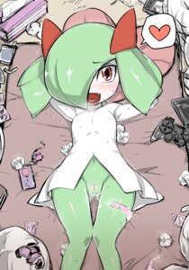 Rating: Explicit Score: 0 Tags: arms_bent bent_legs blush bodily_fluids box condom container controller cum digital_media_(artwork) dualshock dualshock_3 e621 female filled_condom game_controller generation_3_pokemon genital_fluids genitals hands_behind_head head_on_pillow heart_pillow heart_reaction heart_symbol humanoid kirlia knock-kneed looking_at_viewer lying mizo_ne nintendo not_furry on_back open_mouth pillow playstation playstation_3 playstation_controller pokemon pokemon_(species) raised_arms raised_hand red_heart sexual_barrier_device solo sony_corporation sony_interactive_entertainment tissue_box unused_condom vulva wireless_controller wrapped_condom User: bunchy7s