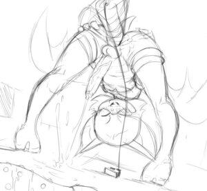 Rating: Explicit Score: 0 Tags: anal_insertion anthro bat bent_over blush closed_eyes cum erection fur furry greyscale insertion l1zardman male male_only male_rouge monochrome penis pointy_ears rouge_the_bat rule34 rule_63 sega sketch solo sonic_(series) wings User: bunchy7s
