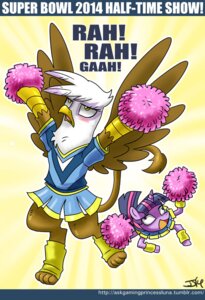 Rating: Safe Score: 0 Tags: 2014 aquatic arthropod avian beak cheerleader clothed clothing crab crustacean decapod duo e621 feathered_wings feathers female feral friendship_is_magic fur gilda_(mlp) gryphon hair hasbro horn john_joseco malacostracan multicolored_hair my_little_pony mythological_avian mythological_creature mythology pom_poms purple_body purple_eyes purple_fur purple_hair tail twilight_sparkle_(mlp) two_tone_hair wings yellow_eyes User: bunchy7s Rating: Safe Score: 0 Tags: 2014 aquatic arthropod avian beak cheerleader clothed clothing crab crustacean decapod duo e621 feathered_wings feathers female feral friendship_is_magic fur gilda_(mlp) gryphon hair hasbro horn john_joseco malacostracan multicolored_hair my_little_pony mythological_avian mythological_creature mythology pom_poms purple_body purple_eyes purple_fur purple_hair tail twilight_sparkle_(mlp) two_tone_hair wings yellow_eyes User: bunchy7s