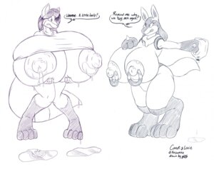 Rating: Explicit Score: 0 Tags: 2009 anthro anthrofied badgerben big_breasts bodily_fluids breasts candi_(anjuneko) canid canine dialogue duo e621 english_text female fox fur generation_4_pokemon huge_breasts hyper hyper_breasts lactating lovie_(anjuneko) lucario mammal milk monochrome nintendo nipple_piercing nipple_slip nipples nude piercing pokemon pokemon_(species) pokemorph simple_background tail text traditional_media_(artwork) white_background User: bunchy7s