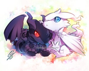 Rating: Safe Score: 0 Tags: 2010 5:4 abstract_background ambiguous_gender black_body blue_eyes dragon duo e621 fur generation_5_pokemon legendary_pokemon mythological_creature mythological_scalie mythology nintendo pokemon pokemon_(species) red_eyes reshiram saiyagina scalie simple_background white_body white_fur wings zekrom User: bunchy7s