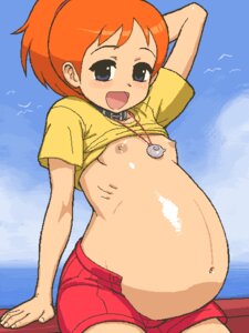 Rating: Explicit Score: 0 Tags: 1girls breasts clothing female flat_chest looking_at_viewer nanami_(tico_of_the_seven_seas) navel nipples open_mouth orange_hair pregnant rule34 tenseiani tico_of_the_seven_seas User: bunchy7s