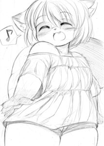 Rating: Questionable Score: 0 Tags: akitaka anthro camel_toe canid canine e621 fangs female happy mammal monochrome musical_note musical_symbol raccoon_dog singing sketch slightly_chubby solo symbol tanuki teeth User: bunchy7s