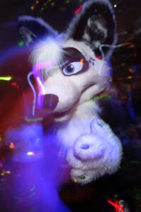 Rating: Safe Score: 0 Tags: absurd_res anthro blue_eyes canid canine canis char_(photographer) clothing costume dancing e621 female fursuit grandfathered_content hi_res larka_novaine mammal photography_(artwork) rave real solo spots wolf User: bunchy7s