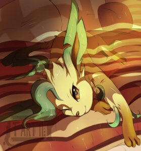 Rating: Safe Score: 0 Tags: 2012 ambiguous_gender bed canid canine digitigrade e621 eeveelution feral furniture generation_4_pokemon hi_res inside leafeon looking_at_viewer mammal nintendo on_bed one_eye_closed pillow pokemon pokemon_(species) quadruped smile solo tail tartii User: bunchy7s Rating: Safe Score: 0 Tags: 2012 ambiguous_gender bed canid canine digitigrade e621 eeveelution feral furniture generation_4_pokemon hi_res inside leafeon looking_at_viewer mammal nintendo on_bed one_eye_closed pillow pokemon pokemon_(species) quadruped smile solo tail tartii User: bunchy7s