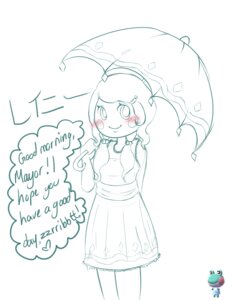 Rating: Safe Score: 0 Tags: alternate_species amphibian animal_crossing anthro blush e621 english_text female frog heart_symbol hi_res human humanized japanese_text lacgl lily_(animal_crossing) mammal monochrome nintendo requestfaeg solo text translation_request umbrella User: bunchy7s Rating: Safe Score: 0 Tags: alternate_species amphibian animal_crossing anthro blush e621 english_text female frog heart_symbol hi_res human humanized japanese_text lacgl lily_(animal_crossing) mammal monochrome nintendo requestfaeg solo text translation_request umbrella User: bunchy7s