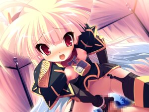 Rating: Explicit Score: 0 Tags: 1boy 1girls bed blush breasts censored collar cowgirl_position female flat_chest gloves gouen_no_soleil guided_penetration lock male multicolored_hair nanashiki_rin open_mouth padlock padlocked_collar penis pov pussy red_eyes rule34 sex source_request straddle thighhighs tsurugi_hagane User: bunchy7s