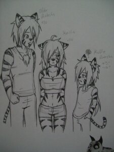 Rating: Safe Score: 0 Tags: 3:4 absurd_res age_difference anthro breasts creepy crossgender demon e621 felid female group hi_res keisha_noroi kid_raksha_noroi looking_at_viewer male mammal model_sheet monochrome mothernoroi pantherine raksha_noroi sparky_(frankenweenie) tail tiger User: bunchy7s