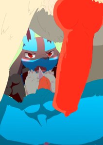 Rating: Explicit Score: 0 Tags: 3_fingers absurd_res animal_genitalia animal_penis anthro anus backsack balls beast_covered black_body black_eyes black_skin blue_body blue_fur blush bodily_fluids butt canid canine canine_genitalia canine_penis close-up duo e621 erection faceless_character faceless_male fingers fur generation_4_pokemon genitals green_background hi_res knot lucario lying male male/male mammal nintendo on_back open_mouth penis pokemon pokemon_(species) presenting presenting_hindquarters pupils raised_arm red_body red_eyes red_penis red_skin shadow sharp_teeth simple_background slit_pupils spikes spread_legs spreading tan_body tan_fur tears teeth tongue vein white_body white_fur User: bunchy7s