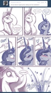 Rating: Questionable Score: 0 Tags: 2011 ask_blog ask_princess_molestia blue_cum blue_hair blush bodily_fluids colored_cum comic cum dialogue duo e621 english_text equid equine eyes_closed fan_character feathered_wings feathers female female/female feral fireworks friendship_is_magic genital_fluids hair hasbro heart_symbol hi_res horn horn_fetish horn_play horn_sex horngasm hornjob humor incest_(lore) john_joseco long_hair magic_cum mammal masturbation my_little_pony mythological_creature mythological_equine mythology orgasm princess princess_celestia_(mlp) princess_luna_(mlp) princess_molestia royalty sex sibling_(lore) simple_background sister_(lore) sisters_(lore) star stated_incest sweat text tumblr unusual_bodily_fluids unusual_cum unusual_genital_fluids winged_unicorn wings User: bunchy7s