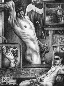 Rating: Explicit Score: 0 Tags: 2boys age_difference batcave batman_(series) beating_off caught_on_camera computer cum cumshot dc dc_comics dick_grayson domino_mask erect_nipples erection gay gloves holding_penis human jacking_off male male_only male_urethral_insertion masturbation monochrome mouth_open multiple_males multiple_penises nightwing nipple_play nipple_tweak nipples nude orgasm_face orgasm_from_masturbation pants_down pencil_(artwork) penile_urethral_insertion penis robin_(dc) robin_(tim_drake) rough_canvas rule34 screen sounding teen_titans tim_drake topless urethral_insertion voyeur watching yaoi User: bunchy7s