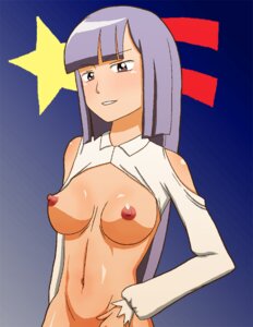 Rating: Explicit Score: 0 Tags: 1girls artist_request blush breasts curvaceous female gundam gundam_zz human large_breasts light-skinned_female light_skin long_hair looking_at_viewer nipples purple_hair roux_louka rule34 shirt solo tagme User: bunchy7s