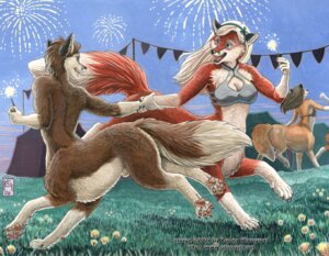 Rating: Explicit Score: 0 Tags: 2006 accessory animal_genitalia bottomless breasts brown_body brown_fur brown_hair canid canid_taur canine canine_taur canis chakona_space circus_tent cleavage clothed clothing dancing dipstick_tail duo_focus e621 fair female festival fireworks fox fox_taur fully_sheathed fur genitals group hair headband kacey kalika_(goldfur) life's_dream male mammal mammal_taur markings nude orange_body orange_fur outside romantic romantic_ambiance romantic_couple sheath sky tail tail_markings taur tent white_body white_fur white_hair wolf xander_(goldfur) User: bunchy7s