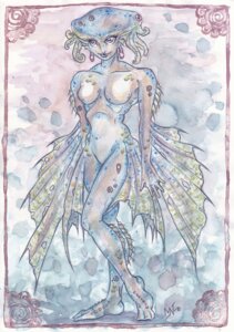 Rating: Questionable Score: 0 Tags: animal_humanoid aquatic aquatic_humanoid blue_body breasts e621 female fish fish_humanoid full-length_portrait hi_res humanoid kattvalk nintendo nude ocarina_of_time painting_(artwork) portrait princess_ruto solo the_legend_of_zelda traditional_media_(artwork) traditional_painting_(artwork) traditional_watercolor_(artwork) watercolor_(artwork) zora User: bunchy7s