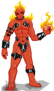 Rating: Safe Score: 0 Tags: armband armor barefoot bastion_(illuminatii) black_eyes bracelet clothed clothing cock_armor codpiece collar demon digital_media_(artwork) e621 elemental_creature feet fire fire_creature fireball flaming_hair full-length_portrait illuminatii jewelry male mostly_nude muscular muscular_male not_furry portrait pseudo_hair red_body red_skin simple_background skimpy solo unconvincing_armor white_background User: bunchy7s