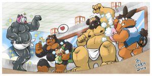 Rating: Safe Score: 0 Tags: 2014 2:1 anthro asian_clothing assisted_bathing bath bathhouse bathing biceps big_muscles blush border butt canid canine canis clothed clothing crunch_(houndgrey) domestic_dog dozer_(houndgrey) e621 east_asian_clothing fan_character fisheye_lens flexing fundoshi generation_5_pokemon generation_6_pokemon gesture glistening great_dane group hand_gesture heart_symbol hound_(houndgrey) japanese_clothing kemono male mammal mask mastiff molosser musclegut muscular muscular_male nintendo overweight pecs pignite pink_clothing pokemon pokemon_(species) pose quilladin rottweiler sitting slightly_chubby soap sports_mask sportswear standing suine takataka takataka_(character) thumbs_up tongue tongue_out topless towel underwear water wet white_border wrestling_mask User: bunchy7s