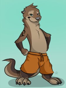 Rating: Safe Score: 0 Tags: 2012 4_toes anthro barefoot biped brown_body brown_fur cel_shading claws clothed clothing e621 feet fur hands_on_hips looking_at_viewer male mammal mustelid otter shaded smile solo swimming_trunks swimwear tail tattoo theothefox toes toony topless User: bunchy7s Rating: Safe Score: 0 Tags: 2012 4_toes anthro barefoot biped brown_body brown_fur cel_shading claws clothed clothing e621 feet fur hands_on_hips looking_at_viewer male mammal mustelid otter shaded smile solo swimming_trunks swimwear tail tattoo theothefox toes toony topless User: bunchy7s