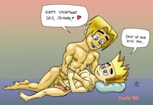Rating: Explicit Score: 0 Tags: 2009 cartoon_network gay gay_sex gil_nexdor johnny_test johnny_test_(series) male male_only puberty pubic_hair rule34 teenage_male teenager yaoi yoshi_(artist) User: bunchy7s