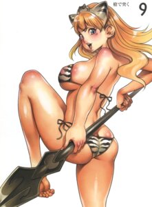 Rating: Questionable Score: 0 Tags: 1girls animal_ears ass ass_cleavage ass_crack barefoot bikini blonde_hair blue_eyes blush breasts butt_crack cat_ears cleavage cosplay elina elina_(cosplay) f.s. female female_only fingernails from_behind highres large_breasts leg_lift long_fingernails long_hair looking_back melona mizugi nekomimi page_9 polearm queen's_blade rule34 side-tie_bikini simple_background solo spear swimsuit tiger_print underboob weapon white_background User: bunchy7s