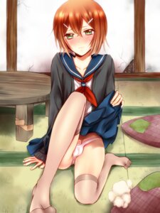 Rating: Explicit Score: 0 Tags: baka_to_test_to_shoukanjuu blush brown_hair bulge crossdressing femboy flashing green_eyes hair_ornament hairclip kinoshita_hideyoshi male male_only panties penis pillow rule34 school_uniform serafuku skirt solo stockings sweat table thighhighs trap underwear User: bunchy7s