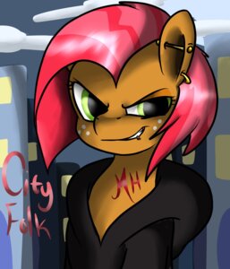 Rating: Safe Score: 0 Tags: 2012 anthro babs_seed_(mlp) building city clothed clothing cloud e621 ear_piercing earth_pony english_text equid equine facial_piercing female freckles friendship_is_magic green_eyes hair hasbro hi_res hoodie horse lip_piercing mammal manehattan multicolored_hair my_little_pony outside piercing pony red_hair renee-moonveil sky smile solo text topwear User: bunchy7s