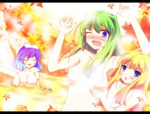 Rating: Explicit Score: 0 Tags: breast_grab breasts censored convenient_bath_steam convenient_censoring female kanako_yasaka leaf leaves nanamomo_rio nanamomorio onsen rule34 sanae_kochiya steam suwako_moriya touhou User: bunchy7s