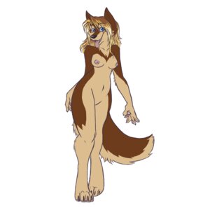 Rating: Questionable Score: 0 Tags: 1:1 anthro biped blue_eyes breasts canid canine canis e621 female mammal nipples nude pose ruvia simple_background solo standing tail tongue white_background wolf User: bunchy7s