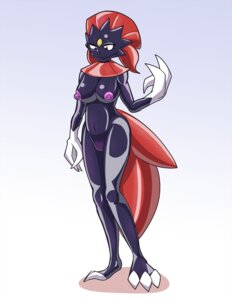 Rating: Explicit Score: 0 Tags: aaronyata_seyr'ite angry anthro big_breasts big_nipples blue_eyes bodysuit breasts camel_toe claws clothing e621 female generation_4_pokemon genitals glistening hair helixjack heterochromia latex nintendo nipples nude pink_nipples pokemon pokemon_(species) pokemorph project_future red_eyes red_hair skinsuit solo tight_clothing vulva weavile User: bunchy7s