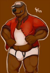 Rating: Safe Score: 0 Tags: anthro bear biceps big_muscles black_seam_briefs black_seam_underwear briefs brown_bear brown_body brown_fur bulge clothed clothing colored_seam_underwear e621 fur grizzly_bear hat headgear headwear horrorbuns male mammal midriff muscular muscular_anthro muscular_male redneck shirt slightly_chubby solo stocky tank_top tighty_whities topwear underwear ursine white_briefs white_clothing white_underwear User: bunchy7s Rating: Safe Score: 0 Tags: anthro bear biceps big_muscles black_seam_briefs black_seam_underwear briefs brown_bear brown_body brown_fur bulge clothed clothing colored_seam_underwear e621 fur grizzly_bear hat headgear headwear horrorbuns male mammal midriff muscular muscular_anthro muscular_male redneck shirt slightly_chubby solo stocky tank_top tighty_whities topwear underwear ursine white_briefs white_clothing white_underwear User: bunchy7s