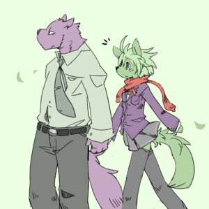 Rating: Safe Score: 0 Tags: accessory anthro belt black_belt bottomwear breasts canid canine clothing duo e621 female grey_clothing hand_holding kemono leaf male mammal necktie pants pizademokttero purple_body purple_clothing red_clothing scarf shirt simple_background skirt small_breasts tail topwear white_background white_clothing User: bunchy7s Rating: Safe Score: 0 Tags: accessory anthro belt black_belt bottomwear breasts canid canine clothing duo e621 female grey_clothing hand_holding kemono leaf male mammal necktie pants pizademokttero purple_body purple_clothing red_clothing scarf shirt simple_background skirt small_breasts tail topwear white_background white_clothing User: bunchy7s