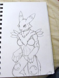 Rating: Questionable Score: 0 Tags: anthro bandai_namco bikini black_and_white black_sclera bra canid canine clothed clothing digimon digimon_(species) e621 female fur grandfathered_content hi_res looking_at_viewer mammal monochrome real renamon sketch sketchkat skimpy solo swimwear tail tight_clothing two-piece_swimsuit underwear User: bunchy7s