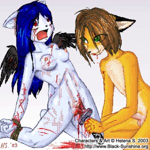 Rating: Explicit Score: 0 Tags: 1:1 2003 5_fingers abdominal_bulge acid_(helena_soderberg) anthro arm_to_leg arm_wound artist_name black_body black_feathers black_nose black_wings blade_in_vagina blood blood_from_vagina blood_in_mouth blood_in_pussy blood_on_hand blood_on_mouth blue_hair bodily_fluids bound breasts brown_hair canid canine cervical_penetration countershade_torso countershading cruelty cutting dark dated death deep_penetration digital_media_(artwork) domestic_cat dominant dominant_male duo dying e621 ears_back erection fatal_wound feathered_wings feathers feet felid feline felis female female_penetrated fingers fox genital_torture genitals gore gore_focus green_eyes grotesque_death gutted hair helena_soderberg helpless humanoid_genitalia imminent_death impalement killing kneeling low_res male male/female male_dominating_female male_penetrating male_penetrating_female mammal melee_weapon natural_breasts nipples nude object_in_pussy oekaki pain penetration penis pivoted_ears pussy_wound red_eyes restraints sadism screaming sex sexual_torture simple_background small_breasts snuff submissive submissive_female suffering sword sword_in_pussy text tim_(helena_soderberg) torture url vaginal vaginal_impalement vaginal_penetration weapon weapon_in_vagina weapon_penetration white_background wings wounded wrists_to_ankles User: bunchy7s