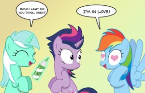 Rating: Safe Score: 0 Tags: 2012 bcrich40 blue_body blue_feathers blue_fur cutie_mark dialogue e621 english_text equid equine eyes_closed feathered_wings feathers female female/female feral friendship_is_magic fur group hair hasbro heart_symbol hi_res horn levitation looking_back lyra_heartstrings_(mlp) magic mammal multicolored_hair my_little_pony mythological_creature mythological_equine mythology open_mouth pegasus purple_body purple_fur purple_hair rainbow_dash_(mlp) rainbow_hair simple_background tail text twilight_sparkle_(mlp) two_tone_hair unicorn wing_boner wings User: bunchy7s