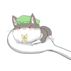 Rating: Safe Score: 0 Tags: 1:1 2_tails :3 ambiguous_gender asian_mythology blush chen_(touhou) clothing cutlery dipstick_tail dot_eyes e621 east_asian_mythology felid feral fur grey_body grey_fur hat hat_only headgear headgear_only headwear headwear_only japanese_mythology kitchen_utensils low_res mammal markings micro mostly_nude multi_tail multicolored_body multicolored_fur multicolored_tail mythology nekomata poof quadruped rebecca_(keinelove) ribbons simple_background simple_eyes sitting solo spoon sukusuku_hakutaku tail tail_markings tools touhou two_tone_body two_tone_fur whiskers white_body white_fur yokai User: bunchy7s