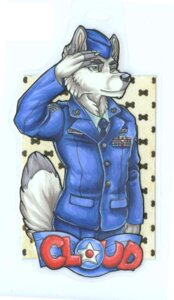 Rating: Safe Score: 0 Tags: 2010 anthro blue_clothing blue_hat blue_headwear canid canine canis character_badge_(artwork) clothing cloud cockiestspaniel e621 gesture hat headgear headwear male mammal salute scan simple_background smile solo tail uniform white_background wolf User: bunchy7s Rating: Safe Score: 0 Tags: 2010 anthro blue_clothing blue_hat blue_headwear canid canine canis character_badge_(artwork) clothing cloud cockiestspaniel e621 gesture hat headgear headwear male mammal salute scan simple_background smile solo tail uniform white_background wolf User: bunchy7s