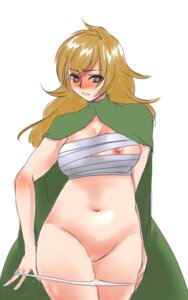 Rating: Explicit Score: 0 Tags: blonde_hair blush breasts brown_eyes cape female final_fantasy final_fantasy_tactics long_hair midriff milleuda_folles miluda_folles nipple_slip nipples panties panties_down panty_pull pussy rule34 sanokeito sarashi solo underwear white_panties User: bunchy7s