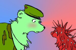 Rating: Safe Score: 0 Tags: 3:2 ambiguous_gender bear black_eyes blush clothing dog_tags duo e621 feral feralized flaky_(htf) flippy_(htf) fur green_body green_fur happy_tree_friends hat headgear headwear male mammal military porcupine red_body red_fur rodent size_difference smile twilitwolfamaterasu User: bunchy7s Rating: Safe Score: 0 Tags: 3:2 ambiguous_gender bear black_eyes blush clothing dog_tags duo e621 feral feralized flaky_(htf) flippy_(htf) fur green_body green_fur happy_tree_friends hat headgear headwear male mammal military porcupine red_body red_fur rodent size_difference smile twilitwolfamaterasu User: bunchy7s