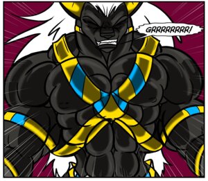 Rating: Safe Score: 0 Tags: abs anthro anubian_jackal anubis biceps black-rat border canid canine canis deity e621 egyptian_mythology fur growling jackal male mammal middle_eastern_mythology muscular muscular_anthro muscular_male mythology nipples pecs solo teeth white_border User: bunchy7s