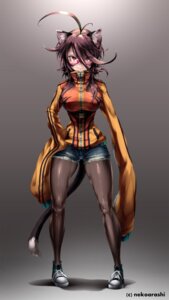 Rating: Safe Score: 0 Tags: 9:16 ahoge animal_humanoid blush bottomwear brown_hair cat_humanoid cat_tail clothed clothing denim denim_clothing e621 eyewear felid felid_humanoid feline feline_humanoid female footwear glasses hair hand_on_hip hi_res humanoid jacket legwear long_sleeves looking_at_viewer mammal mammal_humanoid nekoarashi pantyhose red_eyes shoes shorts sneakers solo topwear yagatake_arashi zipper User: bunchy7s
