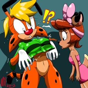 Rating: Explicit Score: 0 Tags: 1:1 2012 accessory anthro big_breasts blonde_hair bonkers_(series) bonkers_d._bobcat bottomless bow_(feature) bow_accessory bow_ribbon breasts brown_hair centered_hair_bow clothed clothing crossgender deer disney dress duo e621 fawn_deer felid feline female genitals hair hair_accessory hair_bow hair_ribbon interrobang lynx mammal monkeyxflash mtf_crossgender navel predator/prey ribbons tail thick_thighs under_boob vulva wide_hipped_female wide_hips User: bunchy7s