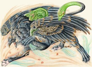 Rating: Safe Score: 0 Tags: 4_heads accipitrid accipitriform ambiguous_gender avian beak bird chimera e621 eagle feathered_wings feathers felid feral gryphon lion living_tail looking_at_viewer lyanti mammal markings multi_head mythological_avian mythological_creature mythology pantherine reptile scalie snake snake_tail solo tail unusual_anatomy unusual_tail wings User: bunchy7s