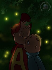 Rating: Safe Score: 0 Tags: alvin_and_the_chipmunks alvin_seville anthro brother_(lore) brothers_(lore) chipmunk duo e621 ground_squirrel kissing male mammal mrostentatious rodent sciurid sibling_(lore) theodore_seville User: bunchy7s