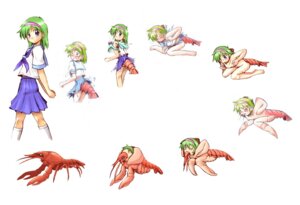 Rating: Safe Score: 0 Tags: accessory aquatic arthropod bottomwear claws clothing crustacean decapod digital_media_(artwork) e621 female feral_transformation footwear green_hair hair headband human human_to_feral legwear lobster looking_at_viewer malacostracan mammal multi_frame_sequence nude qkut sequence simple_background skirt socks solo species_transformation third-party_edit torn_clothing transformation transformation_sequence uniform what User: bunchy7s
