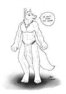 Rating: Safe Score: 0 Tags: 2012 5_fingers anthro biped bottomwear canid canine canis clothed clothing dialogue e621 english_text fingers greyscale hi_res hunter_wolfe jewelry line_art loincloth male mammal mike- monochrome necklace nervous random_wolfe shy solo speech_bubble tail text topless tribal wolf User: bunchy7s