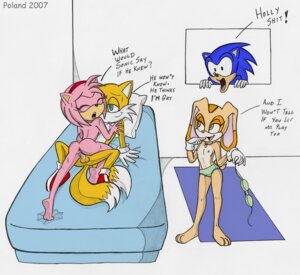 Rating: Explicit Score: 0 Tags: 2007 accessory amy_rose anthro anthro_on_anthro anus balls bed being_watched big_eyes blue_body blue_eyes blue_fur bodily_fluids bra breasts butt canid canine clothed clothing cream_the_rabbit dialogue e621 english_text erection eulipotyphlan eyes_closed female female_penetrated footwear fox fur furniture genitals group hair hair_accessory hairband hedgehog inside jewelry lagomorph leporid loli long_ears looking_at_another male male/female male_penetrating male_penetrating_female mammal miles_prower mostly_nude multi_tail necklace nude on_bed panties penetration penis pink_body pink_hair poland_(artist) pronounced_browridge rabbit sega sex shoes short_hair small_breasts sonic_the_hedgehog sonic_the_hedgehog_(series) sweat tail text thin_calves thin_legs thin_thighs toony topless underwear undressing vaginal vaginal_penetration yellow_body yellow_eyes yellow_fur young young_anthro User: bunchy7s